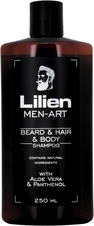 Lilien MEN-ART pánský sprchový šampon - Black 250 ml