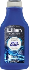 Lilien pánský sprchový gel a šampon 2v1 - Dark Night 350 ml