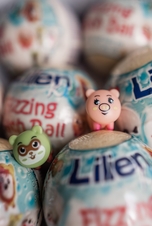 Lilien Kids šumivá koule do koupele s překvapením