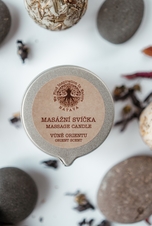NATAVA Masážní svíčka - Vůně orientu
