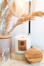 NATAVA Vonná sójová svíčka - Sladký šafrán