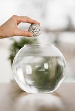 NATAVA olejová koule do koupele - Chrpa polní