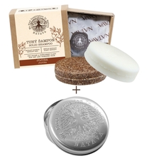 Zvýhodněný set NATAVA - Jojoba tuhý šampon, balzám a mýdlenka ZDARMA