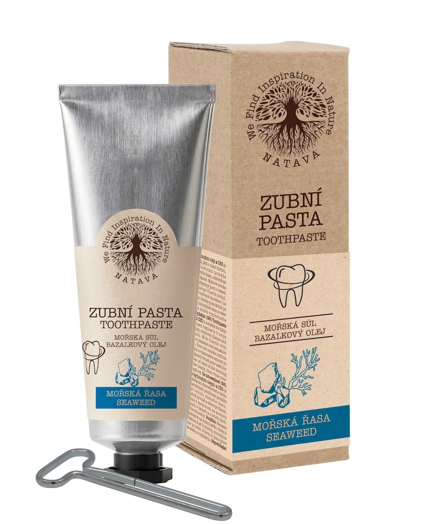 NATAVA zubní pasta Mořská řasa 80 g