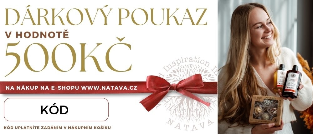 Dárkový poukaz v hodnotě 500,- Kč