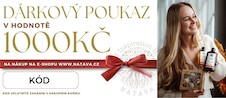 Dárkový poukaz na 1000,- Kč