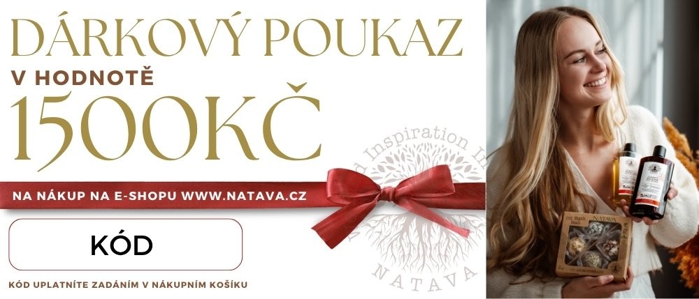 Dárkový poukaz v hodnotě 1500,- Kč