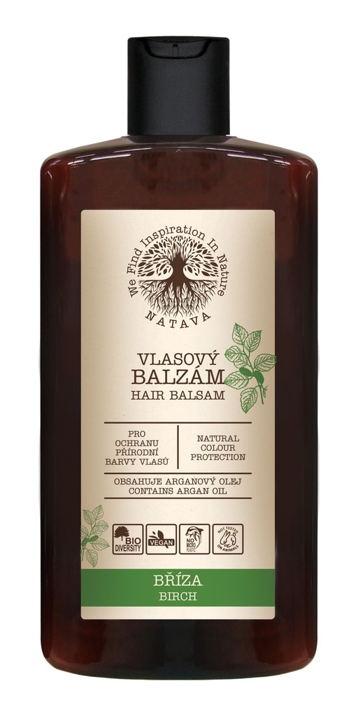 NATAVA Balzám na vlasy - Bříza