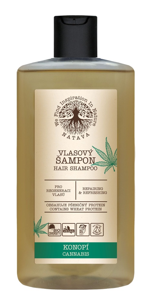 NATAVA Šampon na vlasy - Konopí