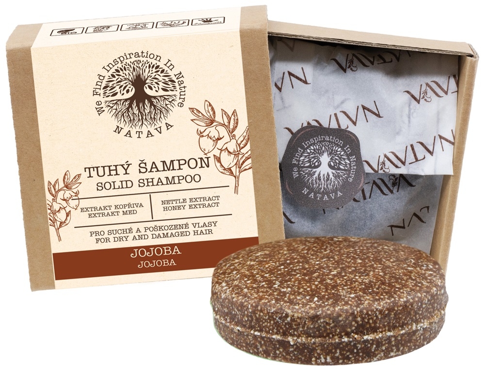 NATAVA Tuhý šampon Jojoba