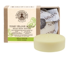 NATAVA Tuhé tělové máslo - Síla ovoce 100 g