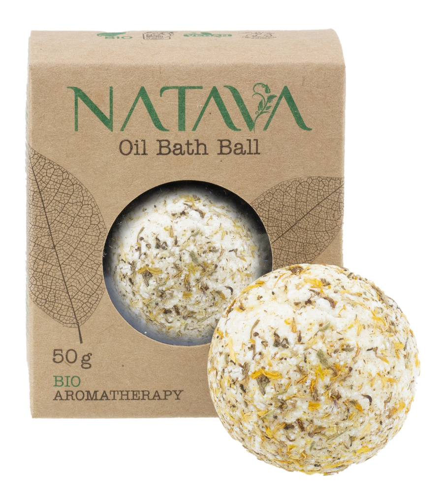 8596048005685 Natava Oil Bath Ball Calendula 02